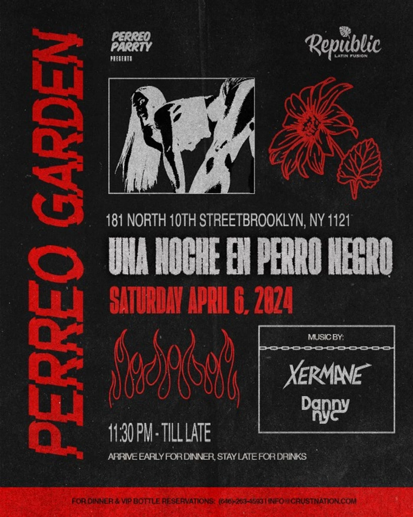 Perreo Garden: Un Noche en Perro Negro -Latin & Reggaetón Party @ Republic flyer