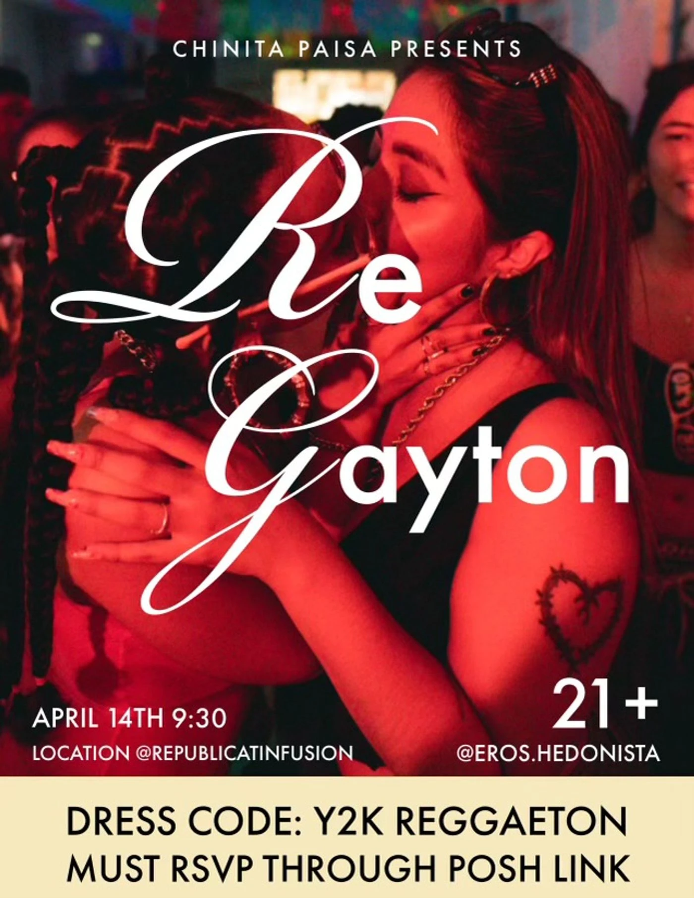 RE-GAYTON SUNDAY flyer