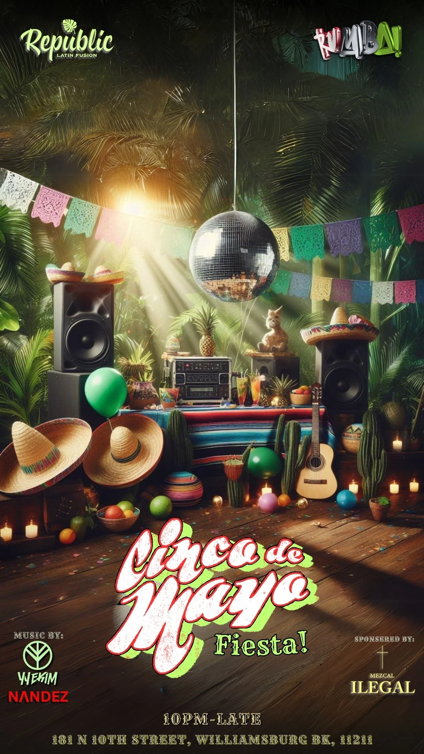 RUMBA! CINCO DE MAYO EDITION flyer