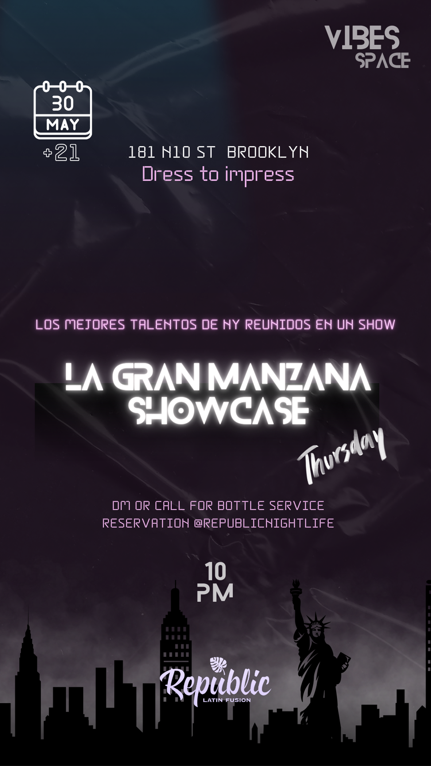 VIBES SPACE | AL GARETE THURSDAY! flyer