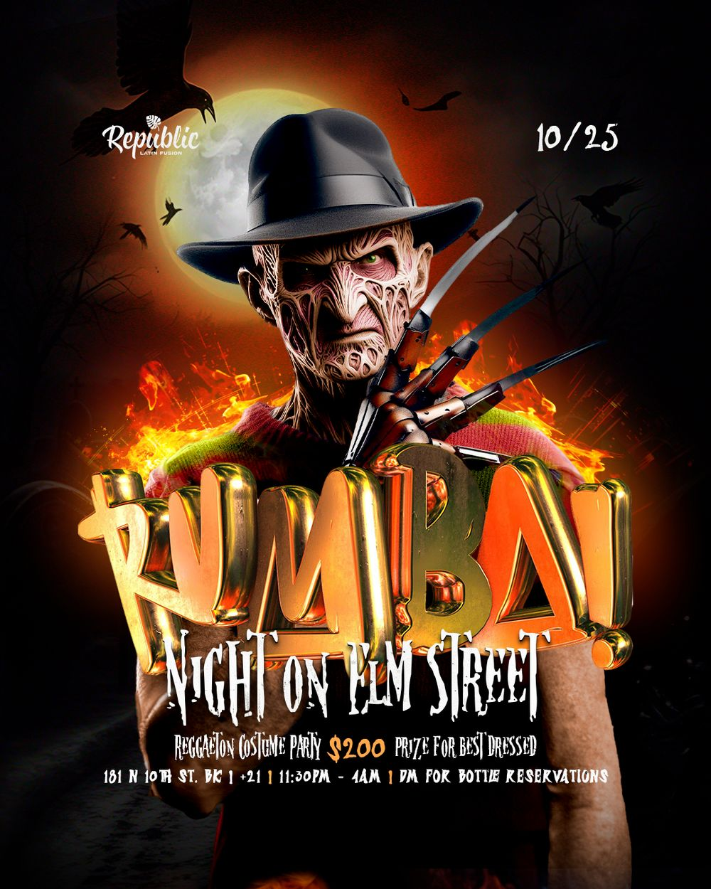RUMBA! HALLOWEEN EDITION flyer
