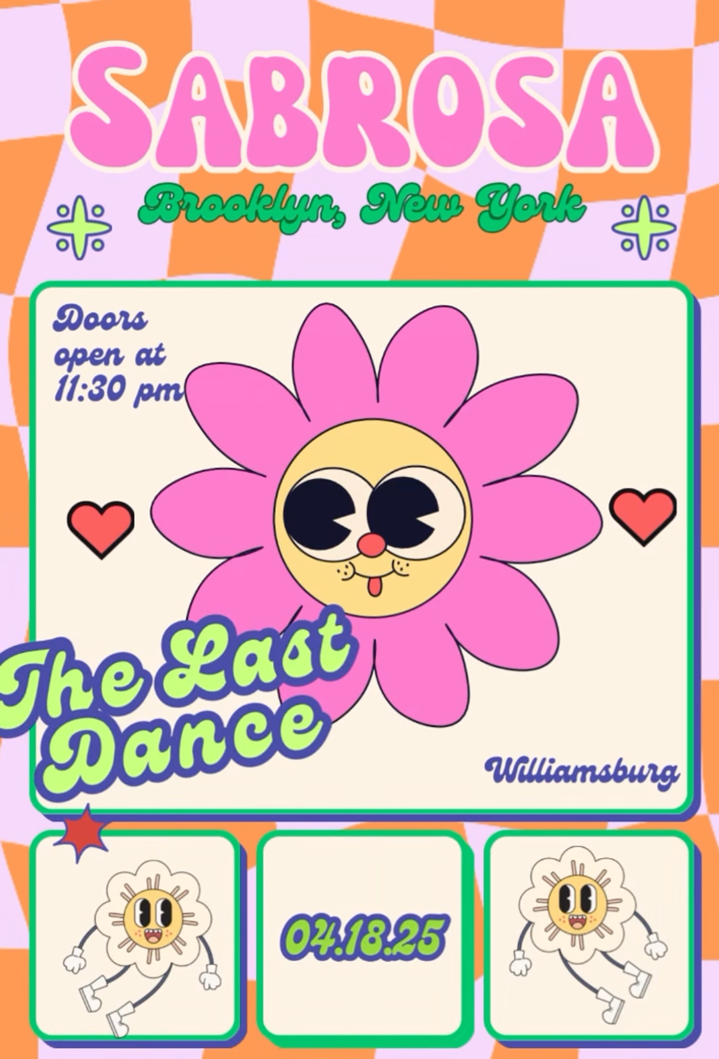 Sabrosa: The Last Dance flyer