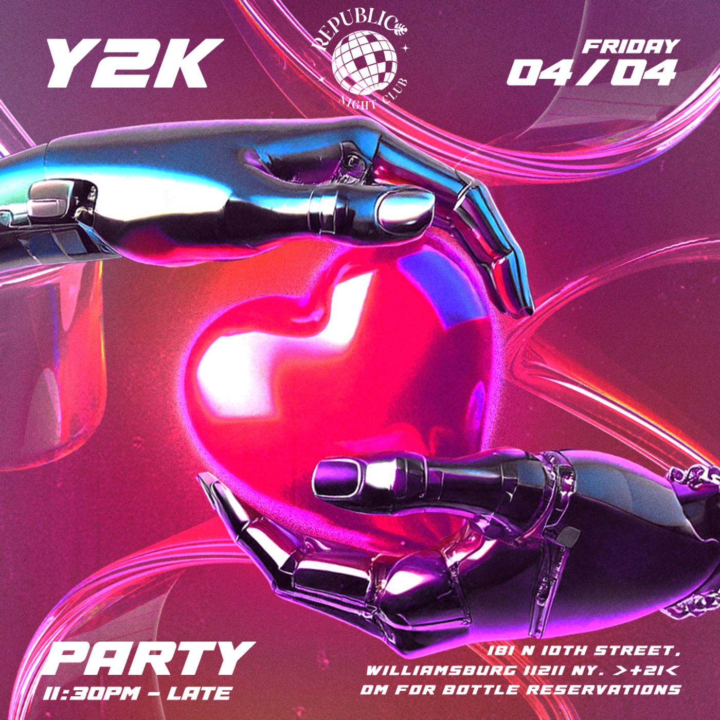 Y2K REGGAETON PARTY flyer