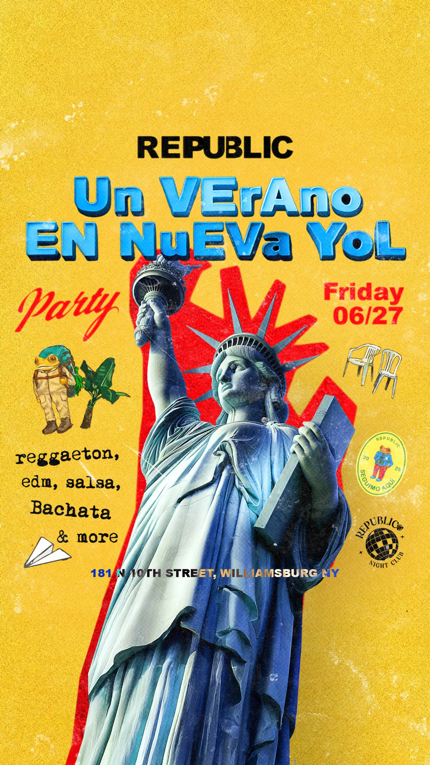 UN VERANO EN NUEVA YORK - REGGAETON SUMMER PARTY flyer