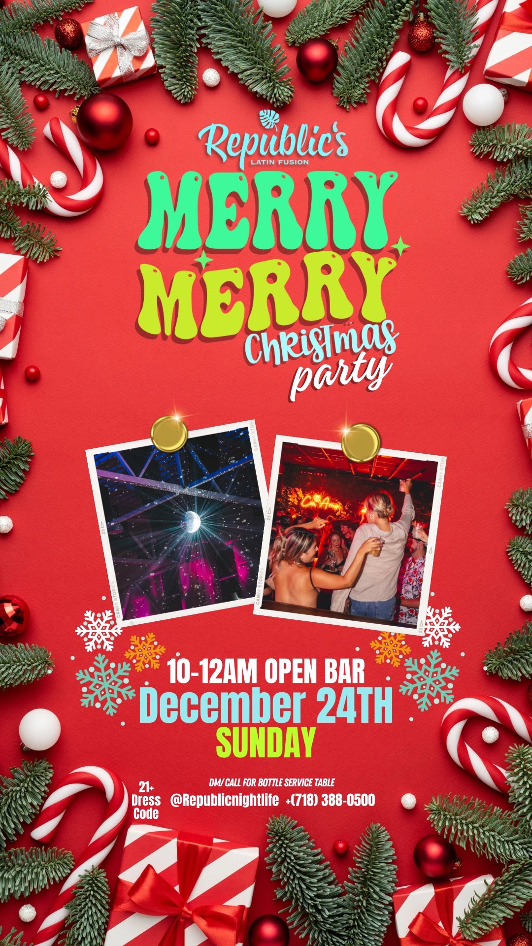 REPUBLIC XMAS FIESTA flyer