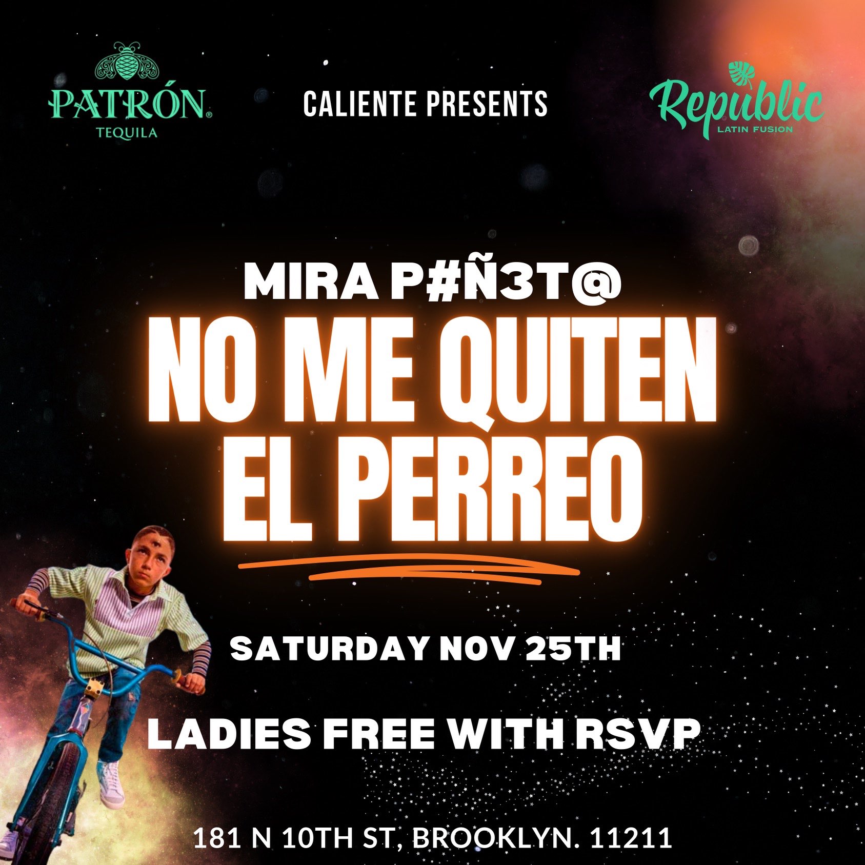 NO ME QUITEN EL PERREO flyer