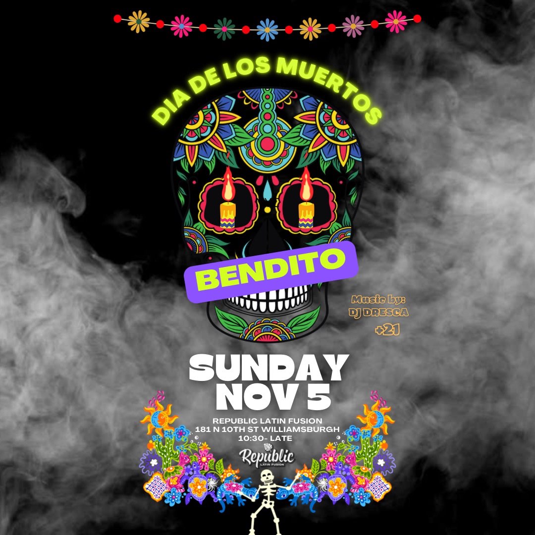 AY BENDITO nyc flyer