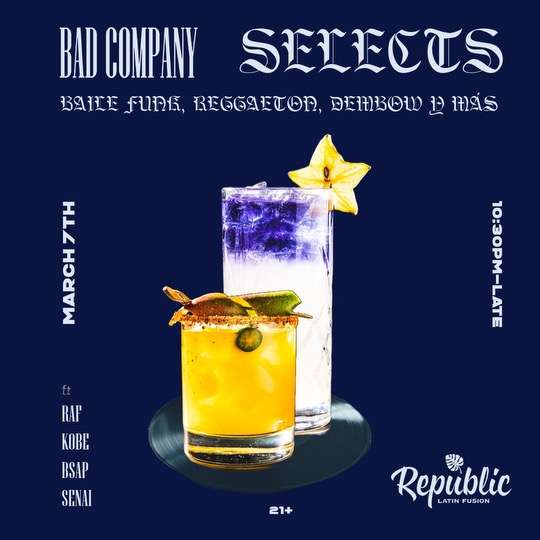 BAD COMPANY flyer