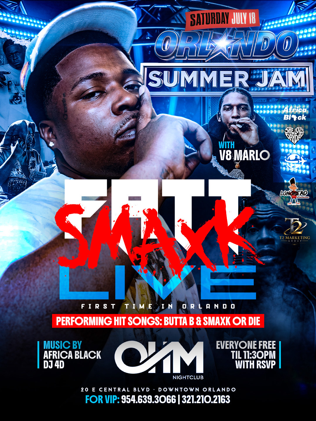 SUMMER JAM 🎙️ | LongHead | Sat, Jul 18, 2026 | OHM NIGHTCLUB