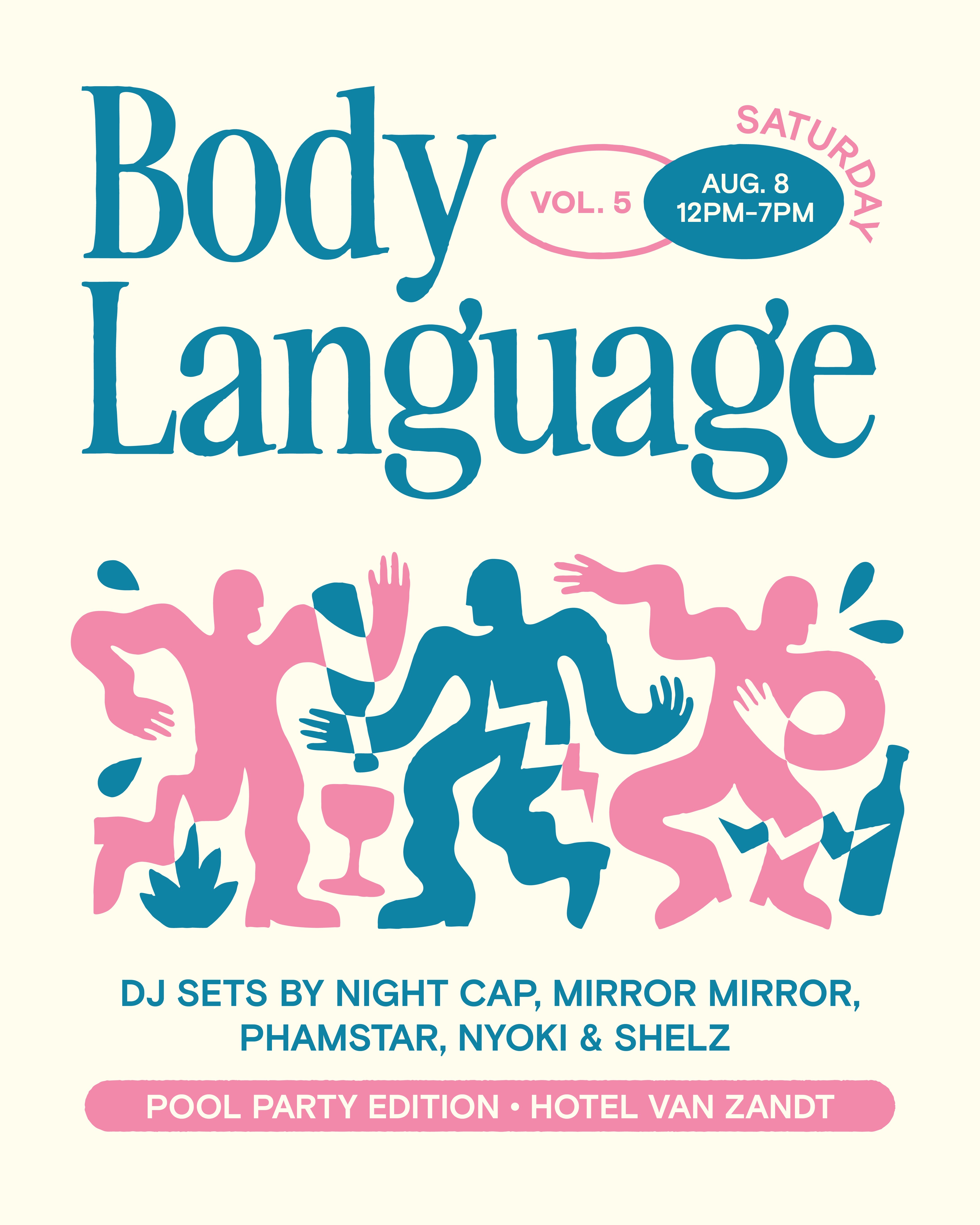 Body Language: Pool Party | Mirror Mirror | Sat, Aug 8, 2026