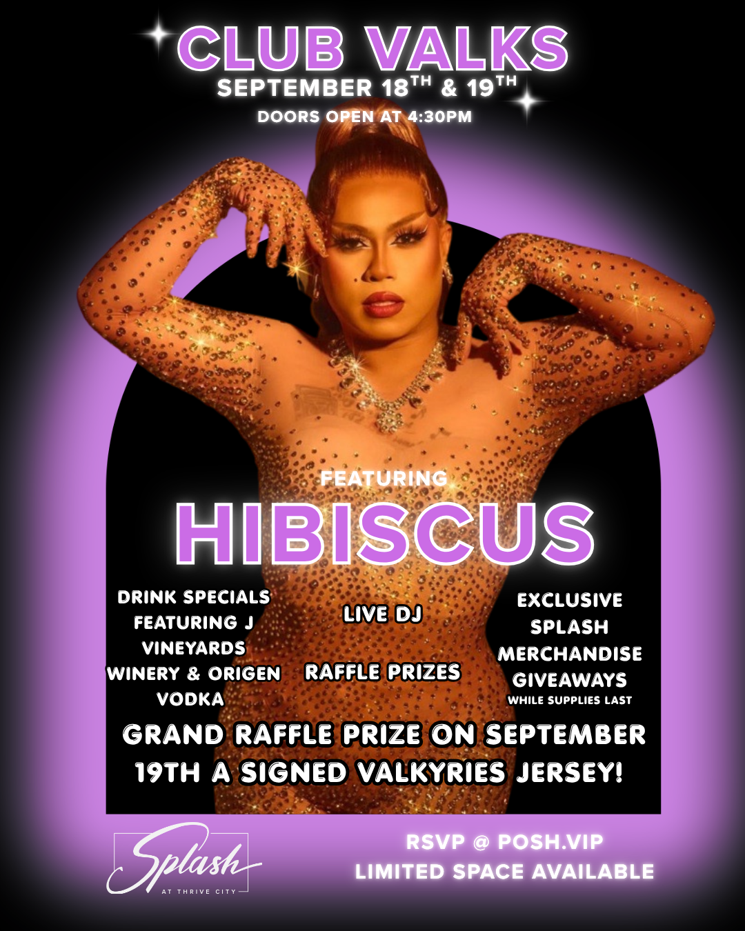 Splash Sports Bar presents: CLUB VALKS