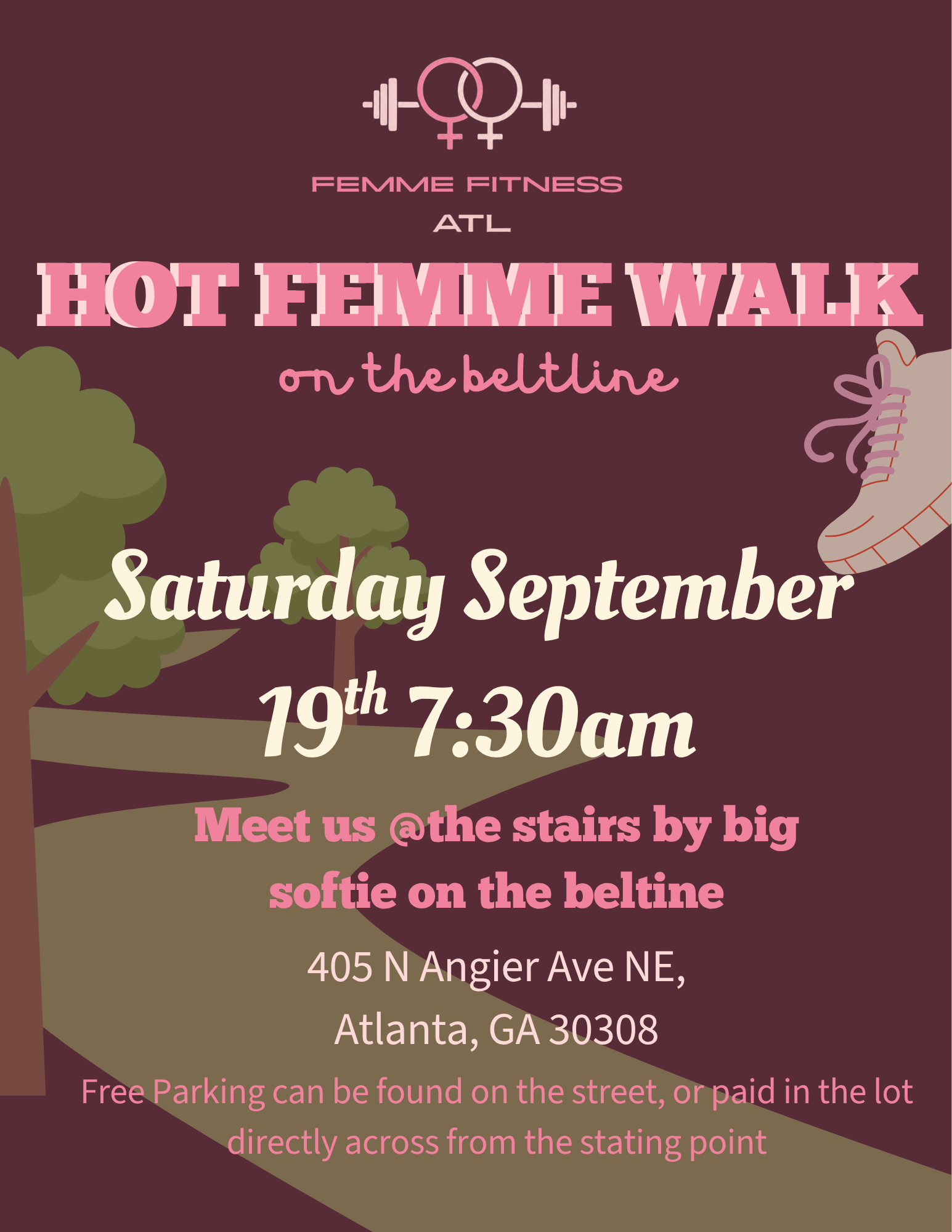 Hot Femme Walk on the Beltline