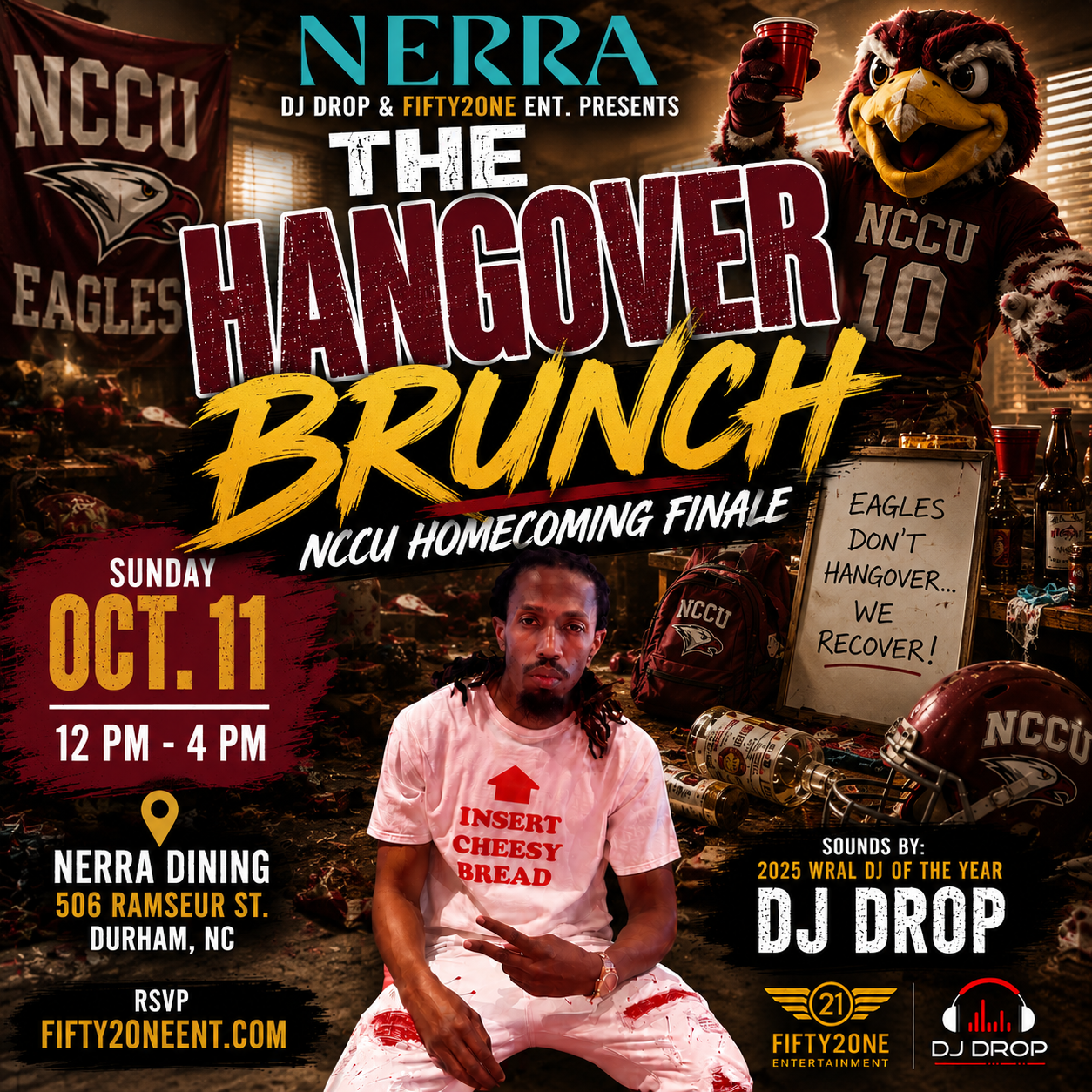 The Hangover Brunch 🦅 | NCCU Homecoming Finale