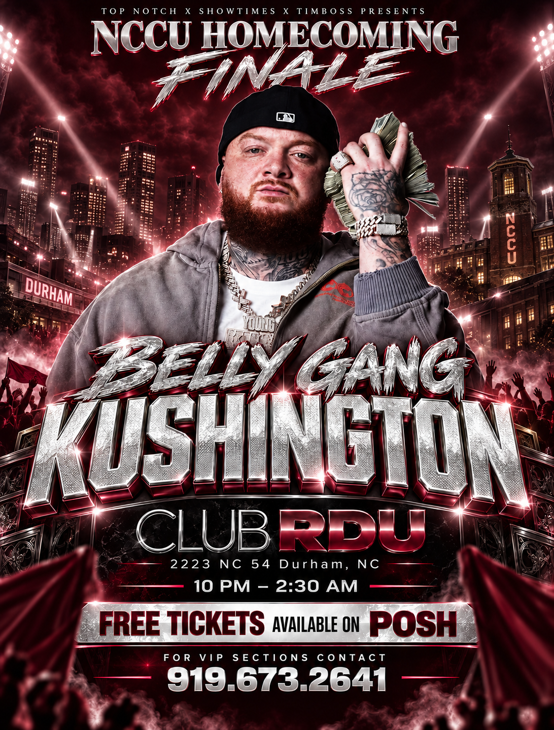 Belly Gang Kushington @ Club RDU : HOCO Finale