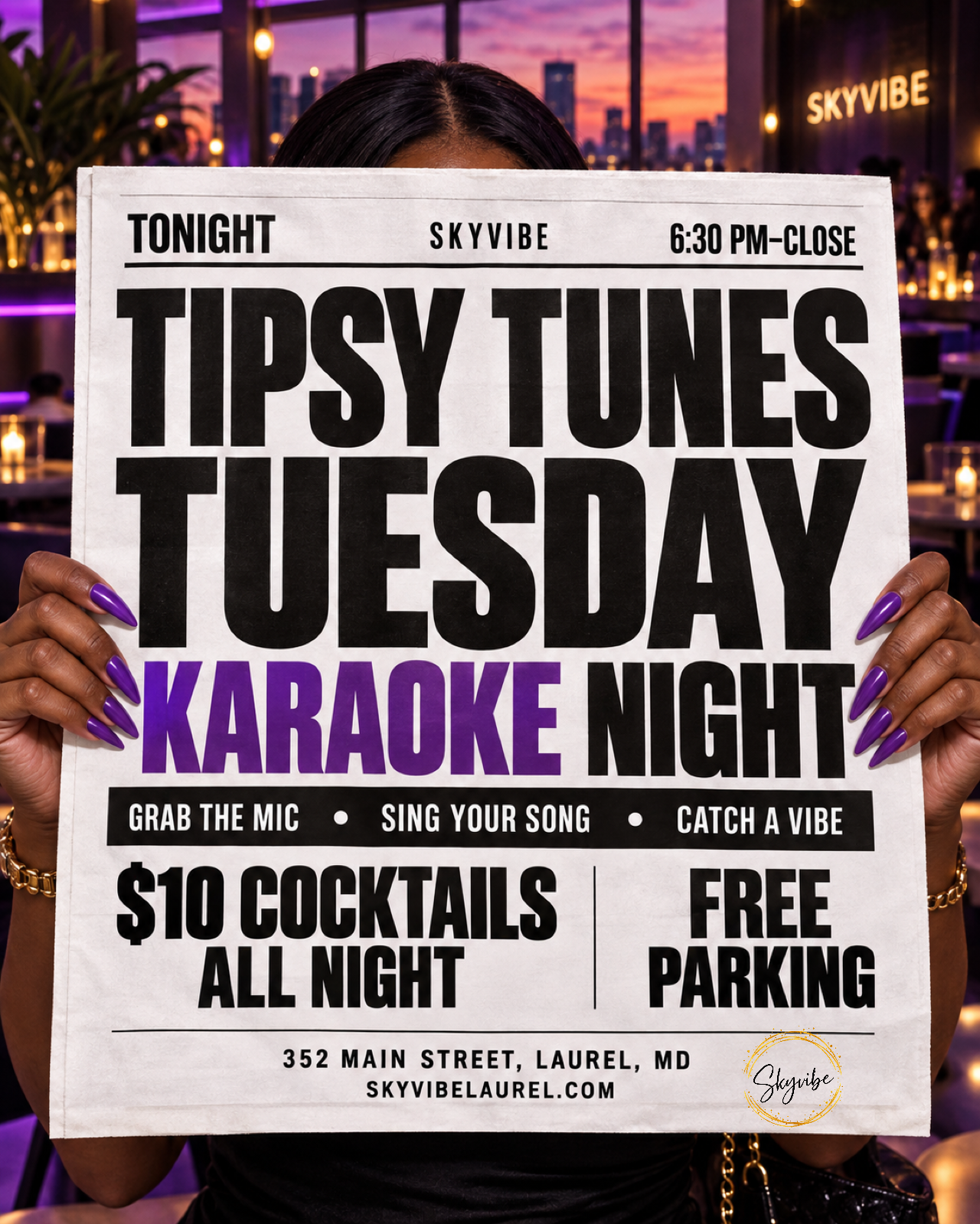 KARAOKE TUESDAYS $10 tipsy tunes