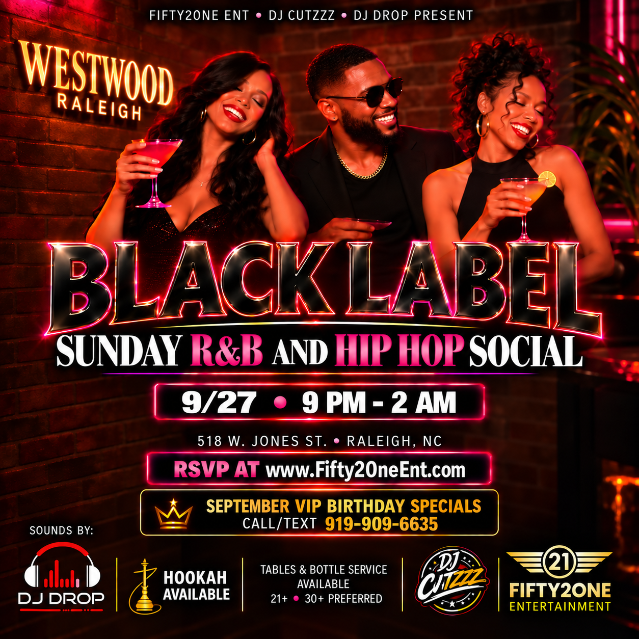 WESTWOOD Black Label — The R&B Collective