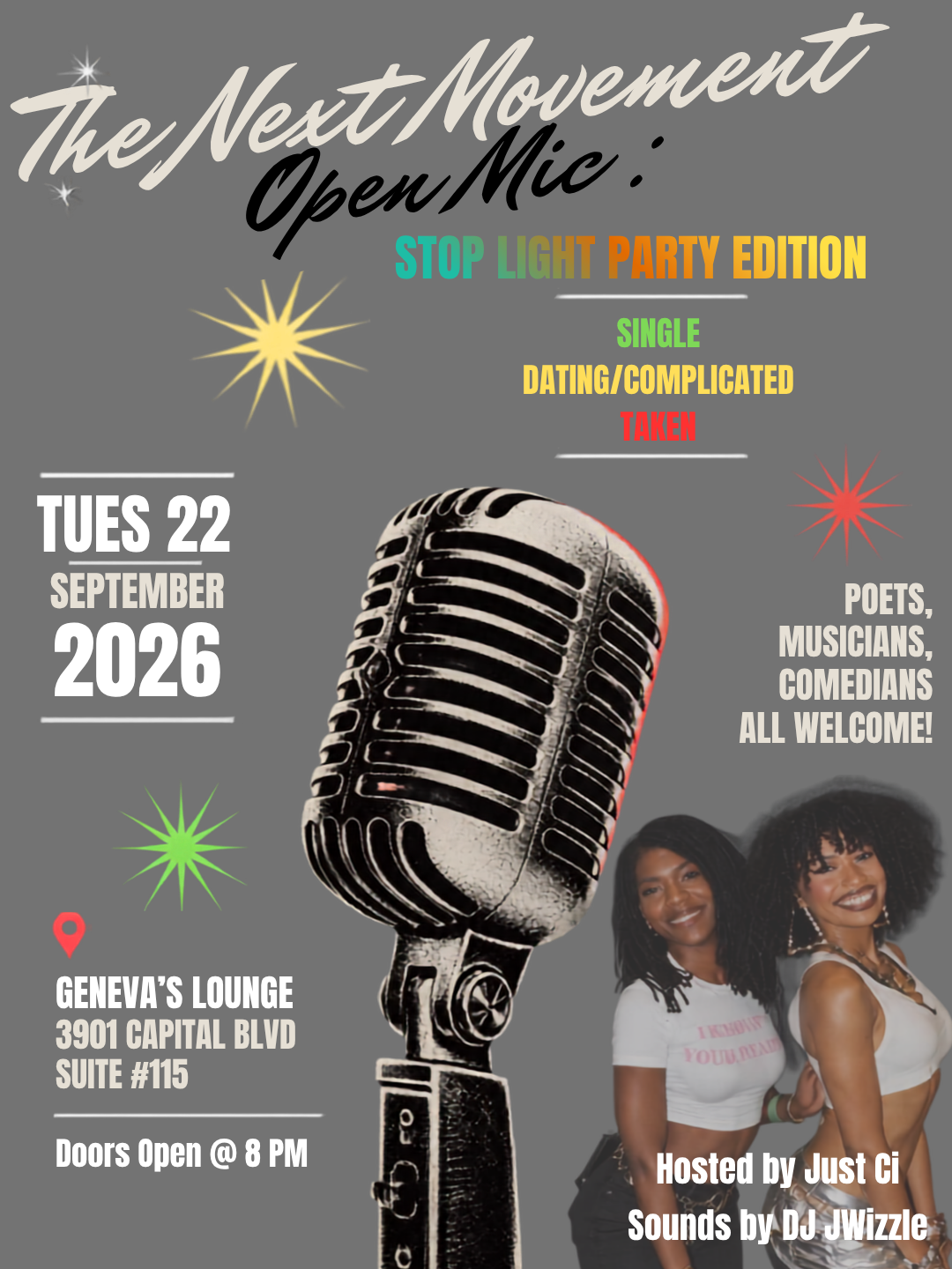 The Next Movement: An Open Mic Experience