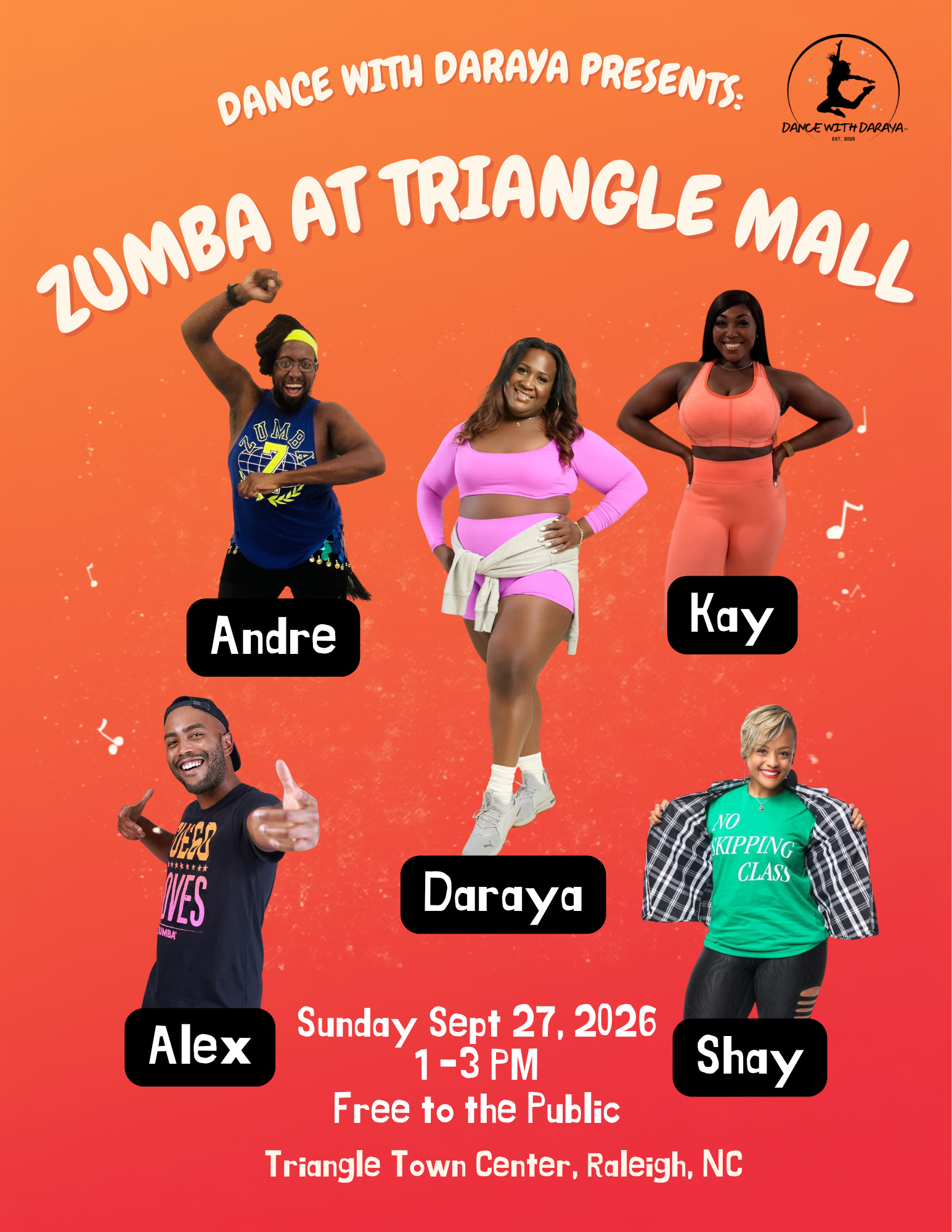 Free Zumba Party at Triangle Mall