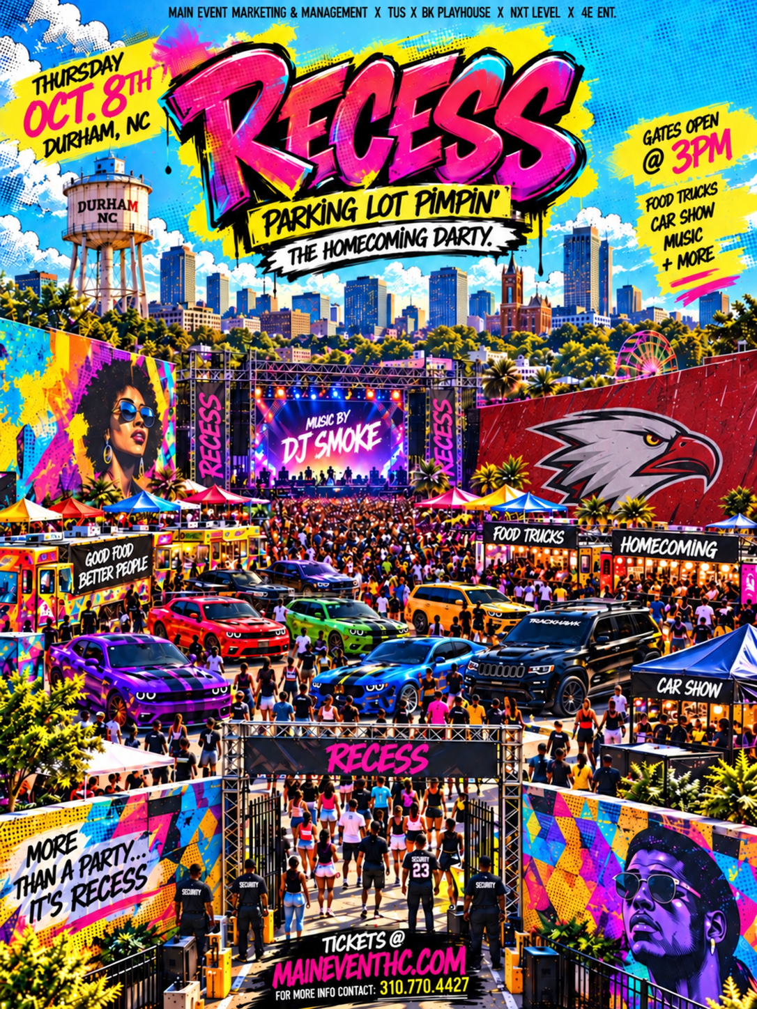 RECESS || PARKING LOT PIMPING || THE HOMECOMING DARTY