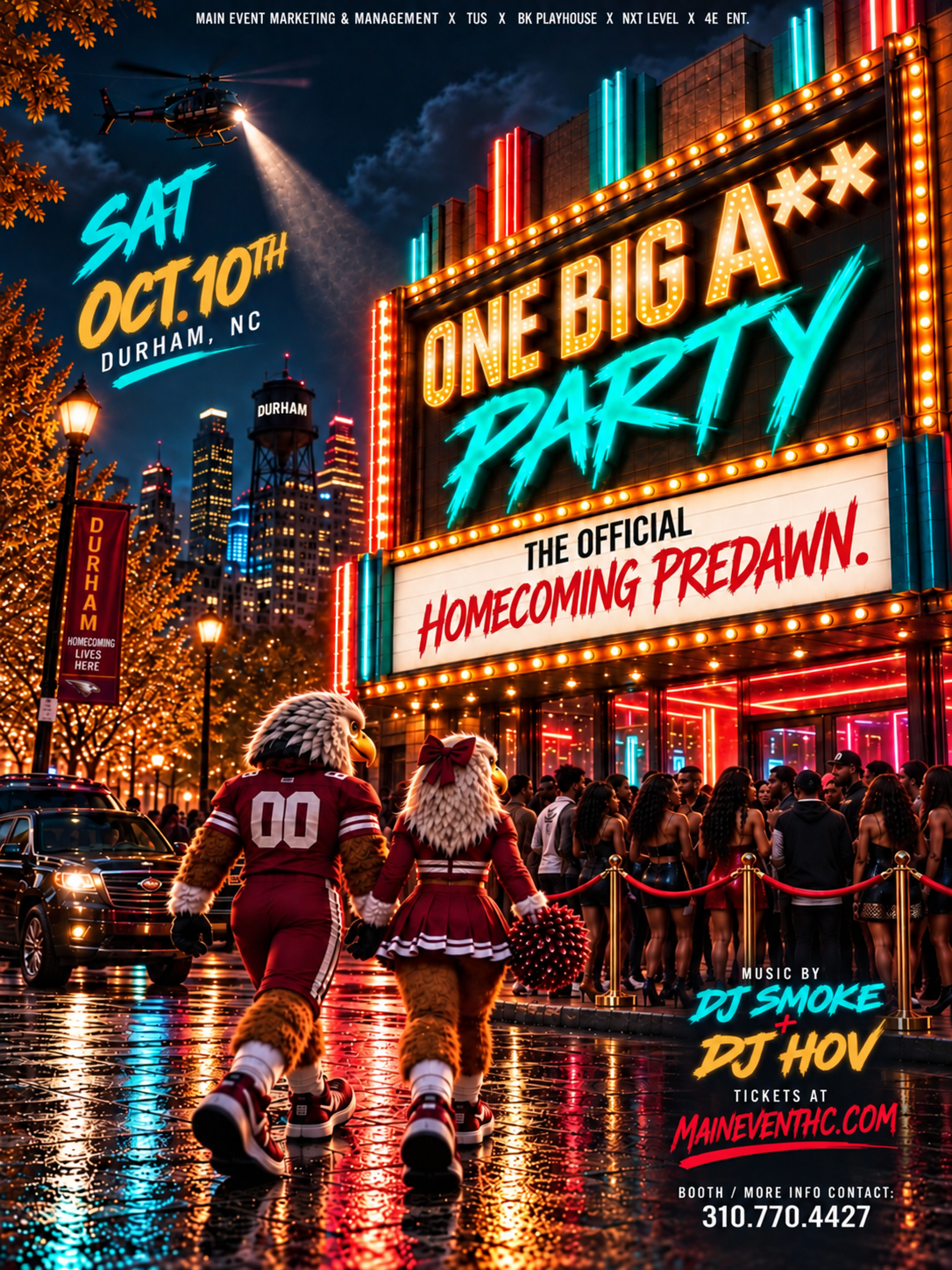 ONE BIG A** PARTY || THE HOMECOMING PREDAWN