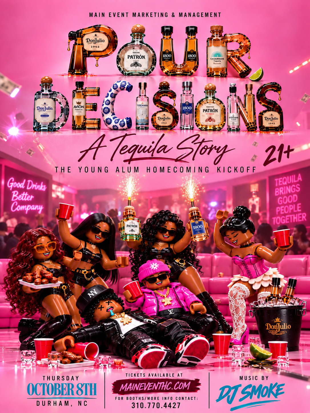POUR DECISIONS || A TEQUILA STORY || NCCUHC EDITITON