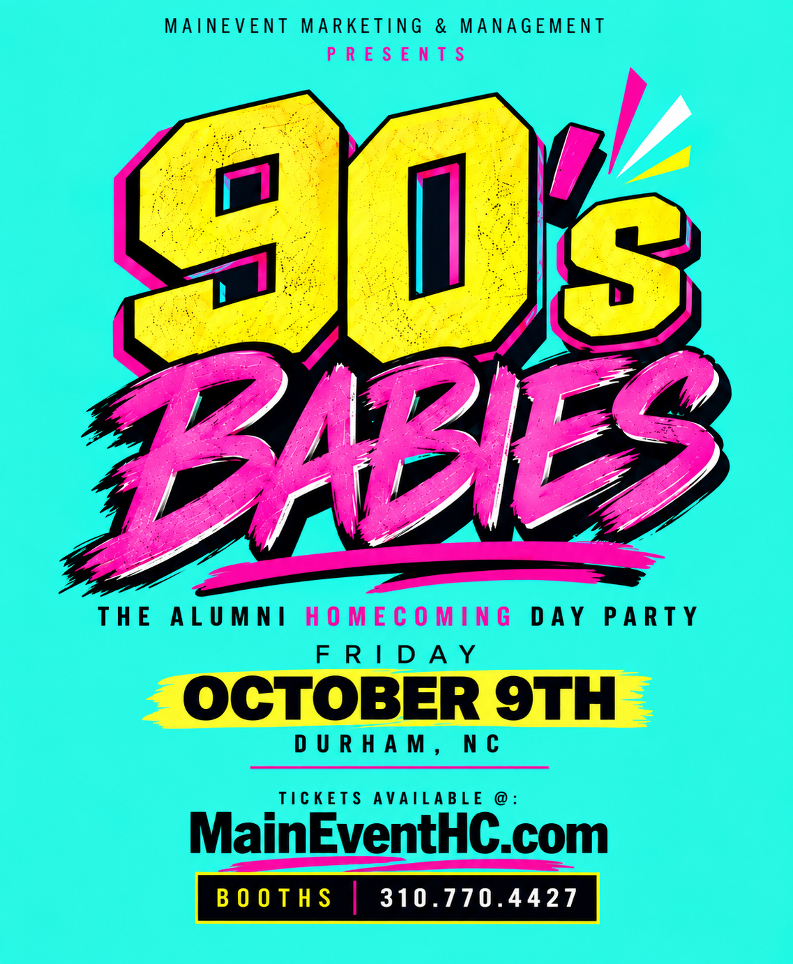 90's BABIES || THE NCCUHC DAY PARTY