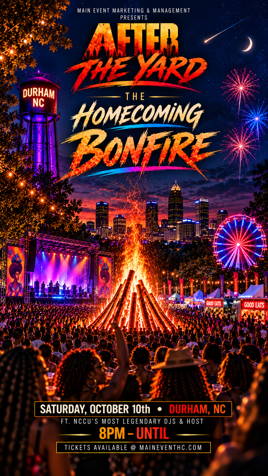 AFTER THE YARD || THE HOMECOMING BONFIRE