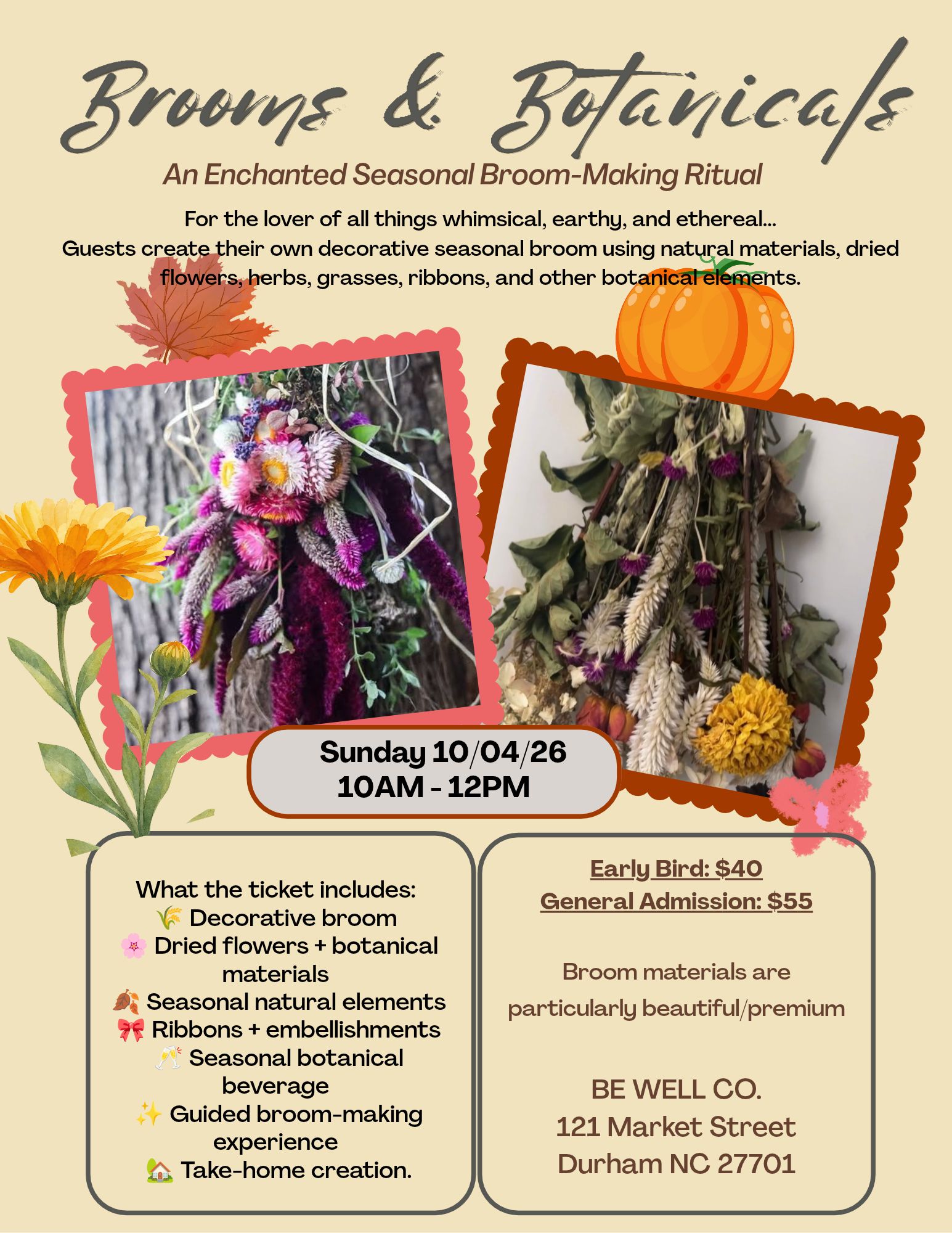 BROOMS & BOTANICALS