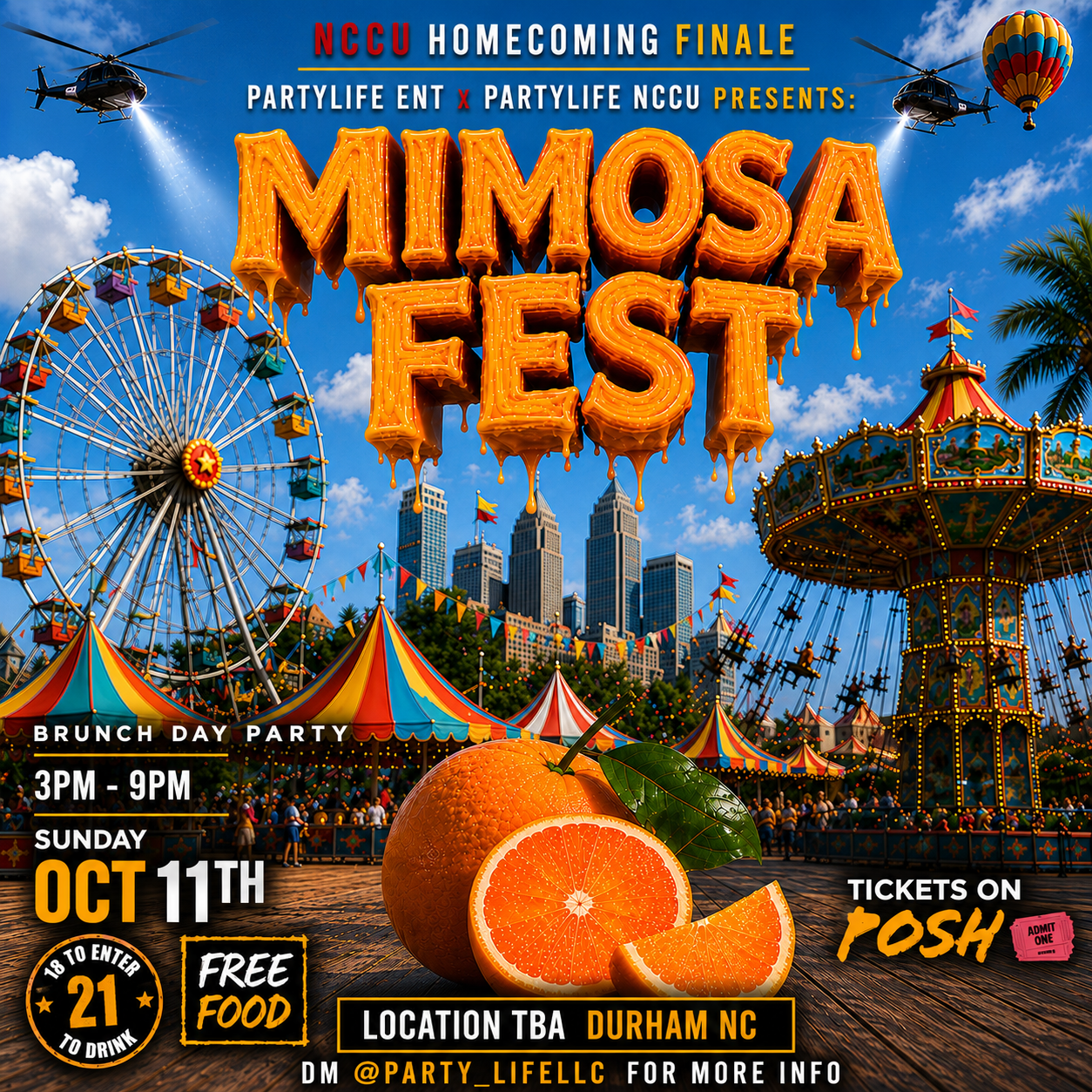 MIMOSA FEST - BRUNCH DAY PARTY