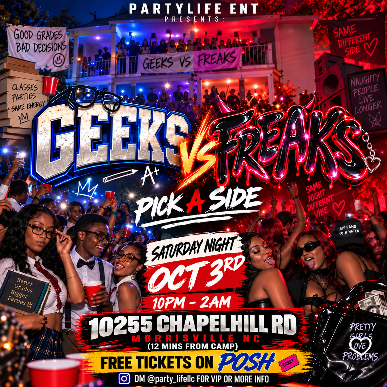 GEEKS vs FREAKS - PICK A SIDE