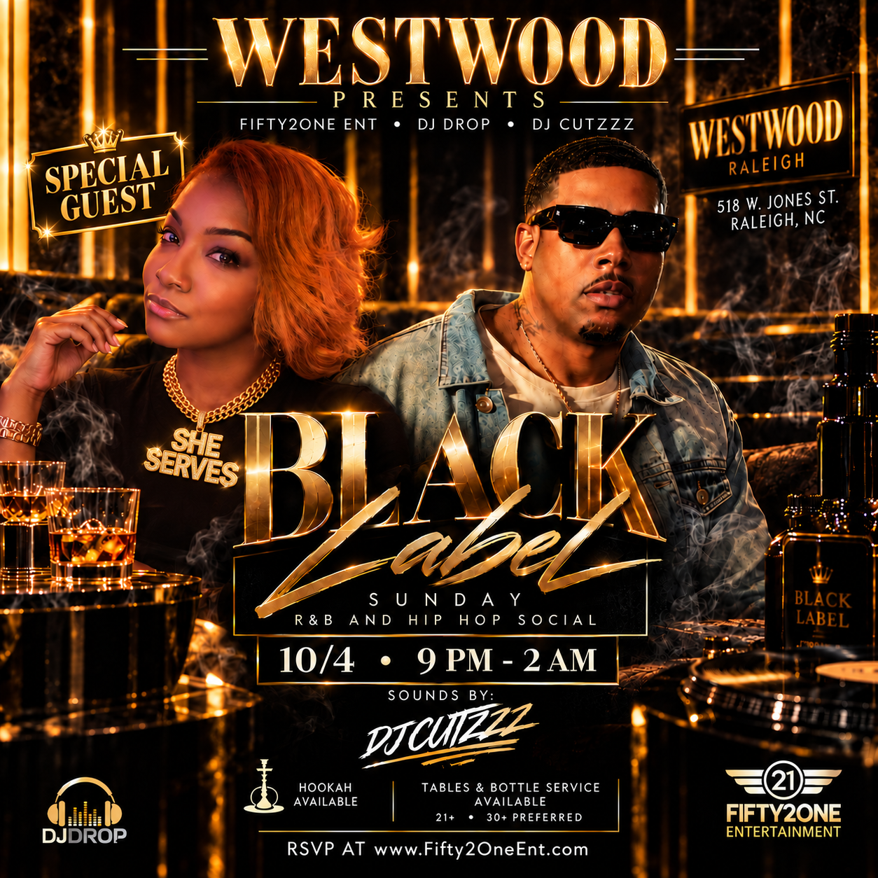 WESTWOOD Black Label — The R&B and Hip-Hop Collective
