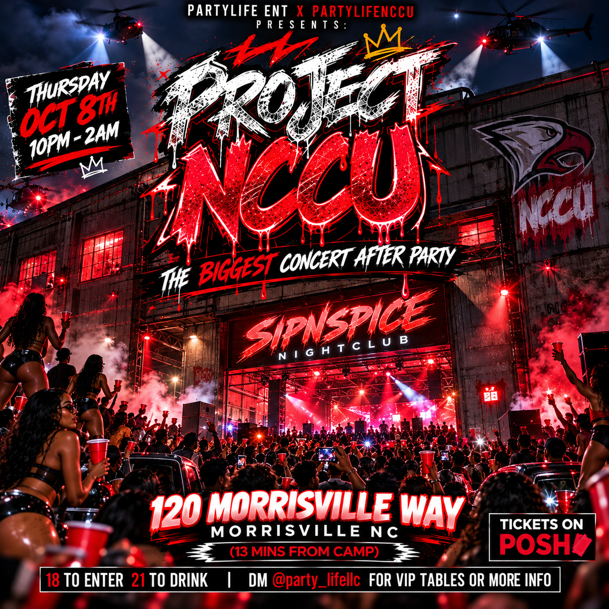 PROJECTNCCU - HOMECOMING CONCERT AFTER PARTY
