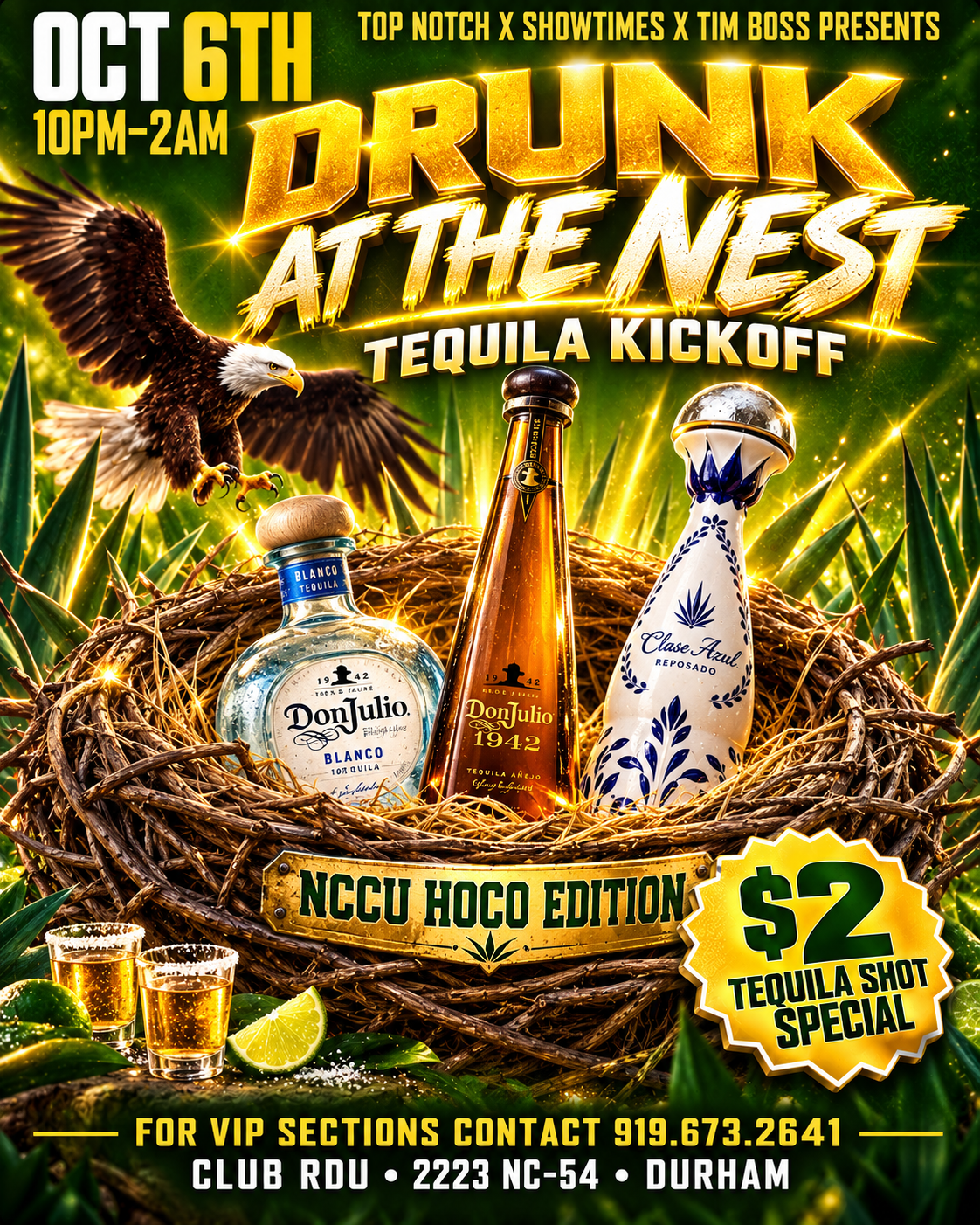 Drunk @ The Nest: NCCU HOCO Kickoff