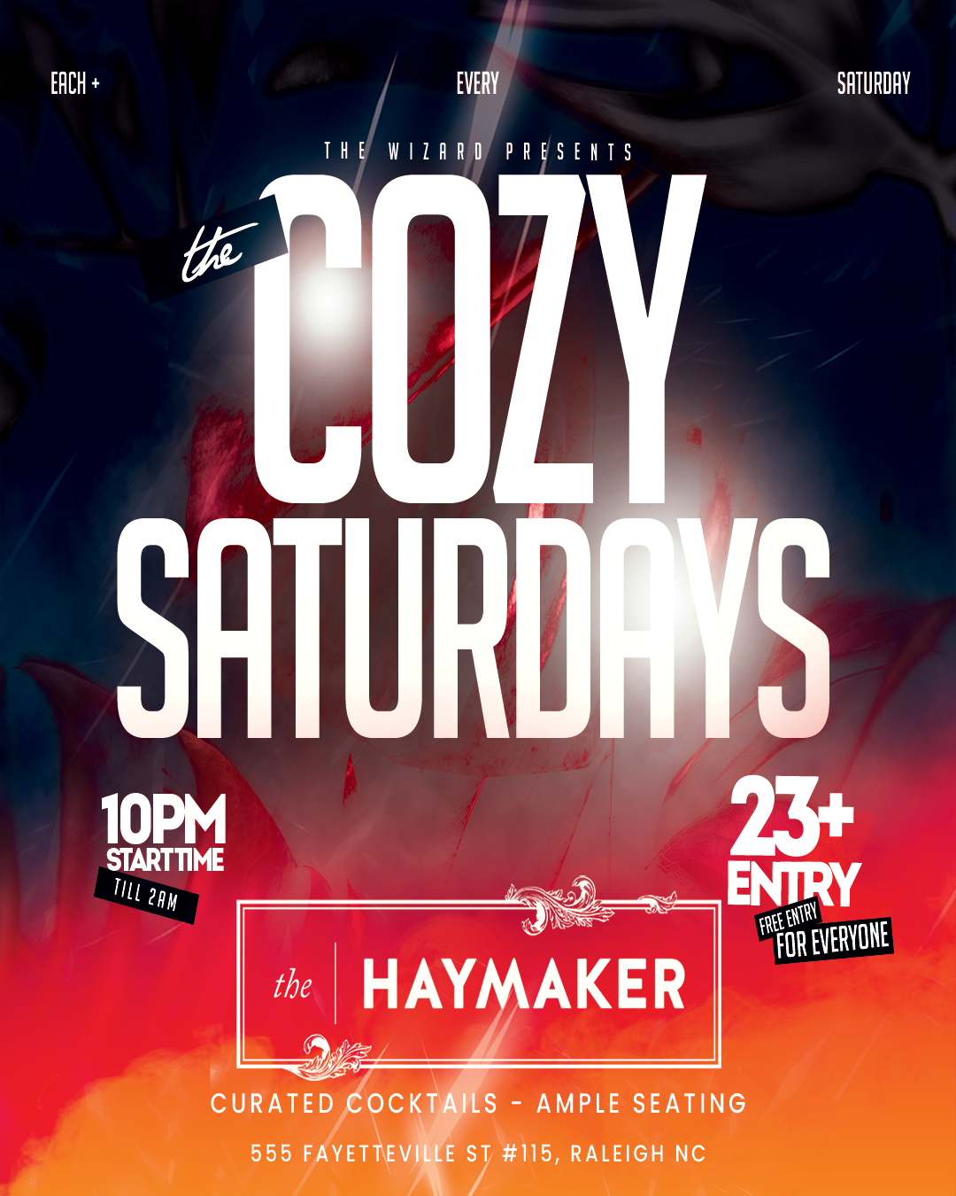 Cozy Saturdays at Haymaker
