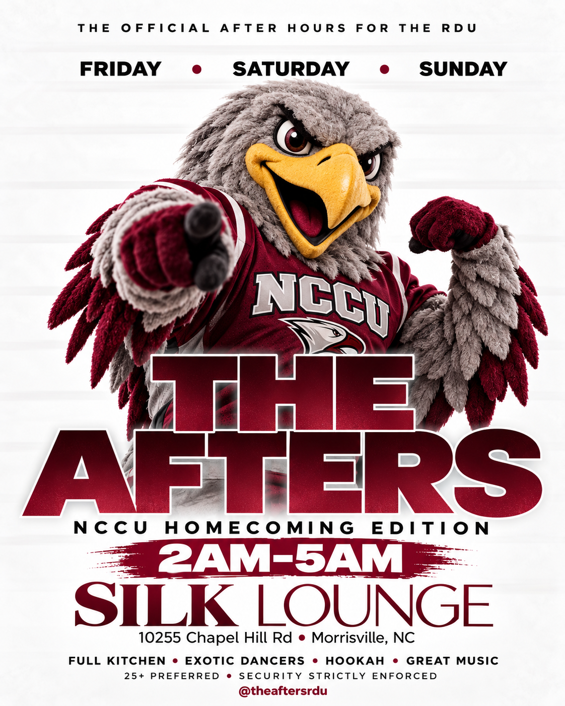 FRIDAY HOMECOMING KICK-OFF AFTIES