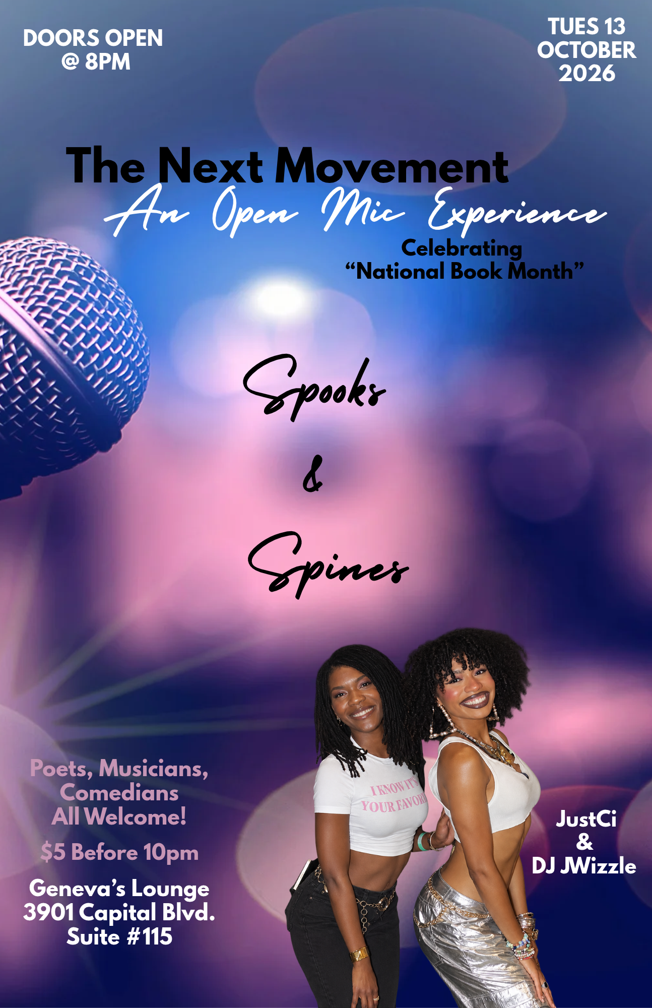 The Next Movement: An Open Mic Experience