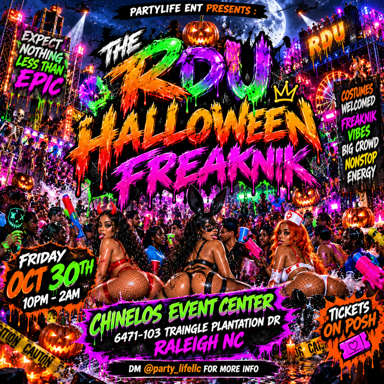 THE RDU HALLOWEEN FREAKNIK