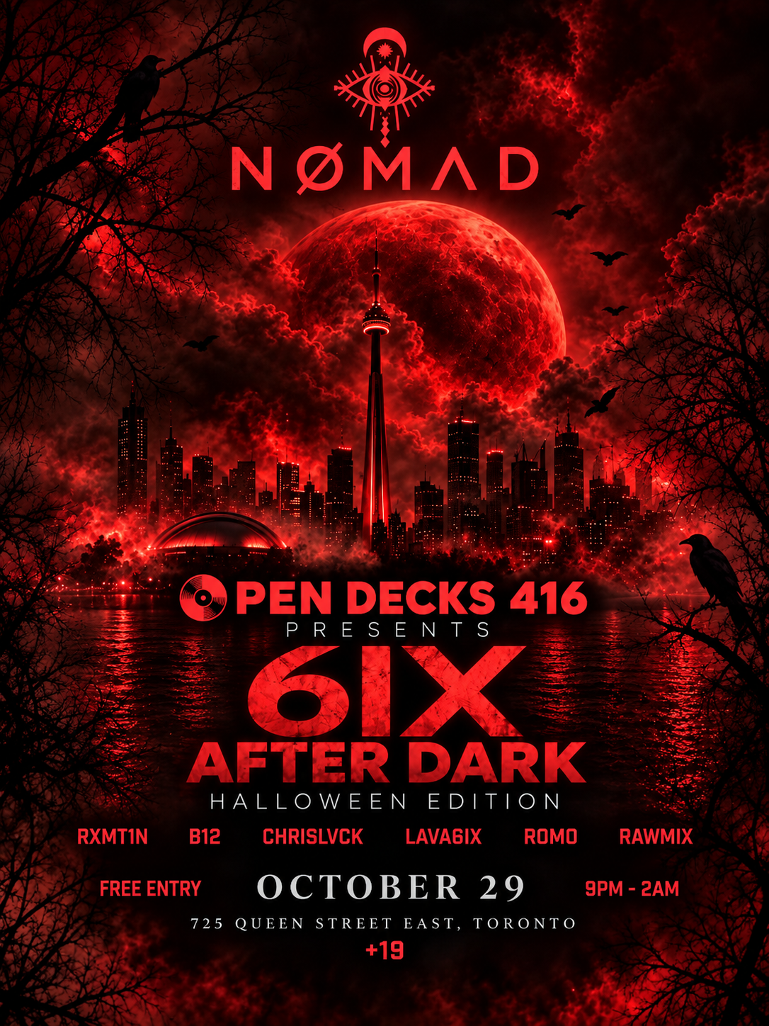 6IX AFTER DARK- HALLOWEEN EDITION