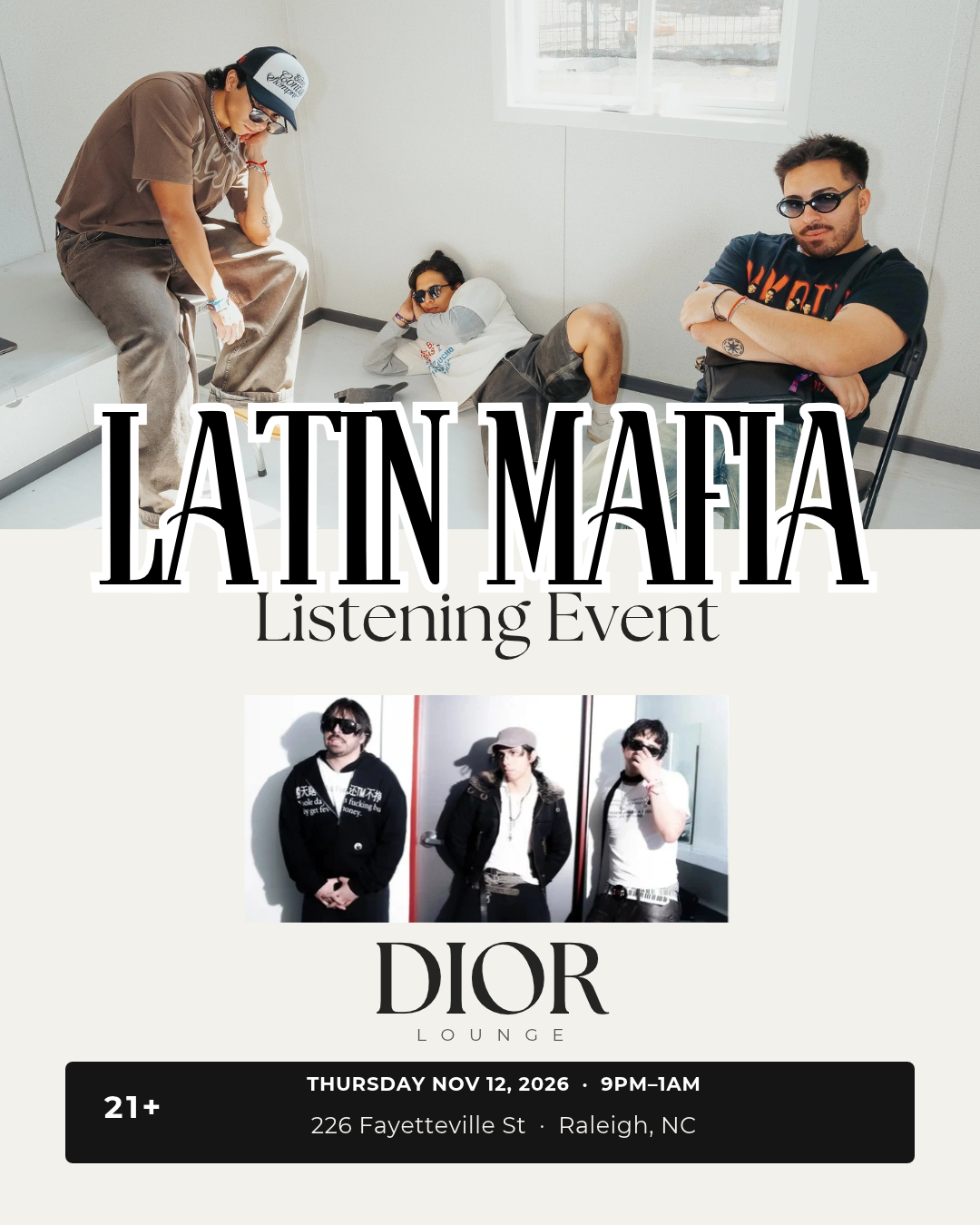 Latin Mafia Listening Event