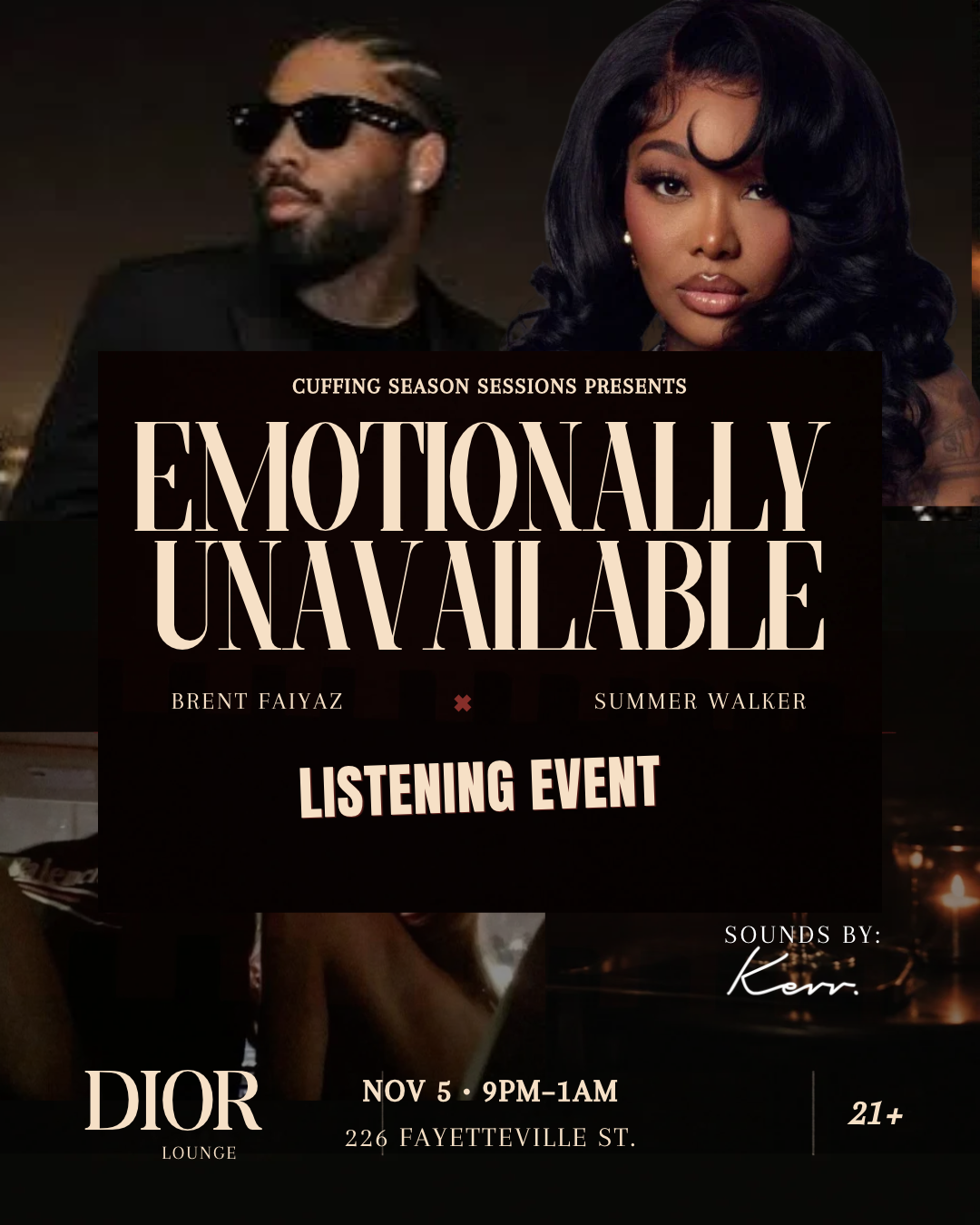 Brent Faiyaz x Summer Walker Listening Event