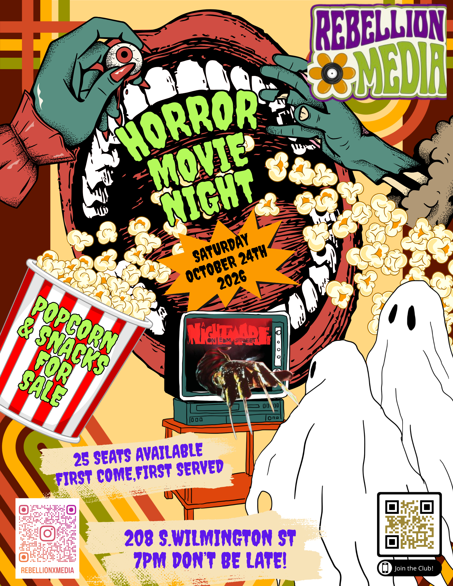 Horror Movie Night: Nightmare on Elm Street