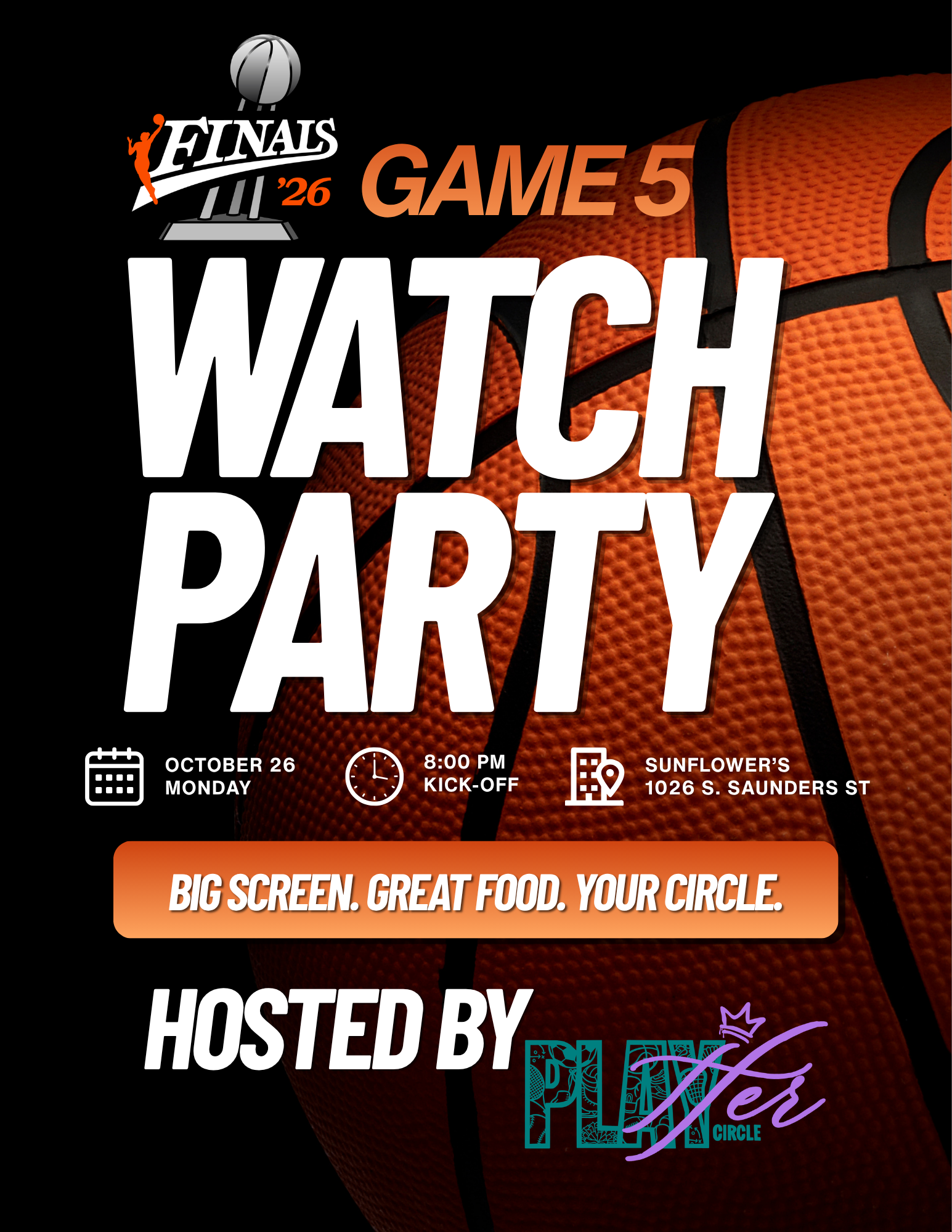 Game 5 WNBA Finals Watch Party